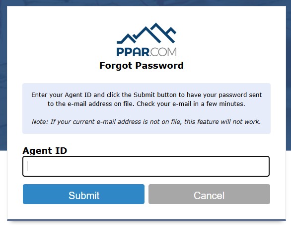 Enter your MLSID and click Submit