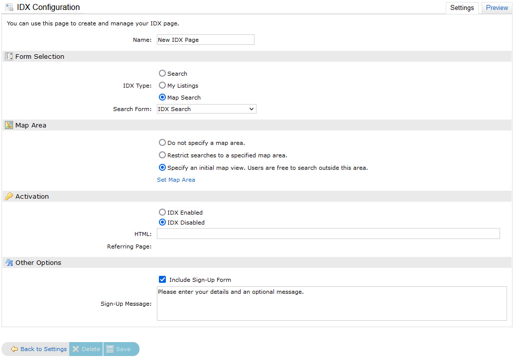 IDX elevateMLS™ (formerly PPMLS™) Matrix Configuration